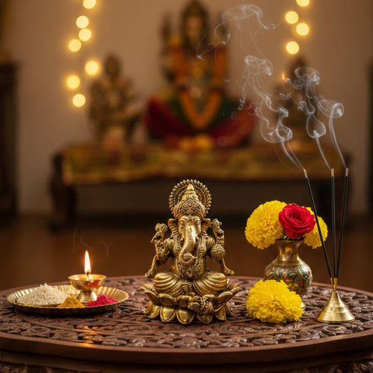 Laxmi Ganesh Ji Idol – Divine Murti for Wealth, Prosperity & Success
