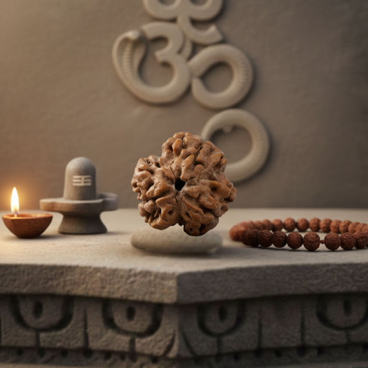 3 Mukhi Rudraksha (20mm) – Original Teen Mukhi for Energy, Confidence & Emotional Healing