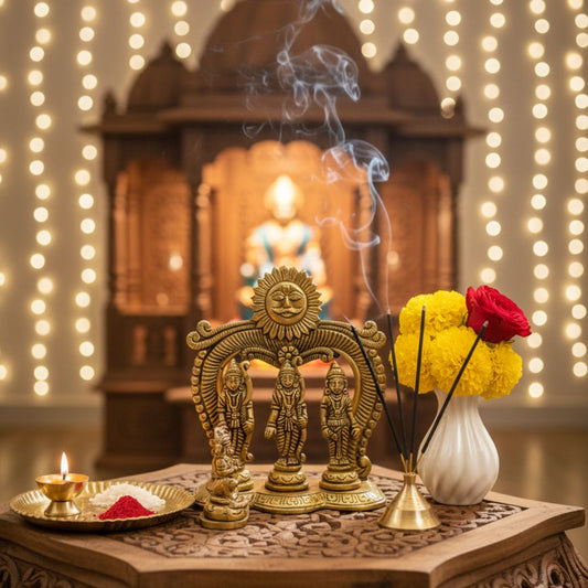 Ram Darbar – Lord Ram, Sita, Lakshman & Hanuman for Peace, Protection & Family Harmony