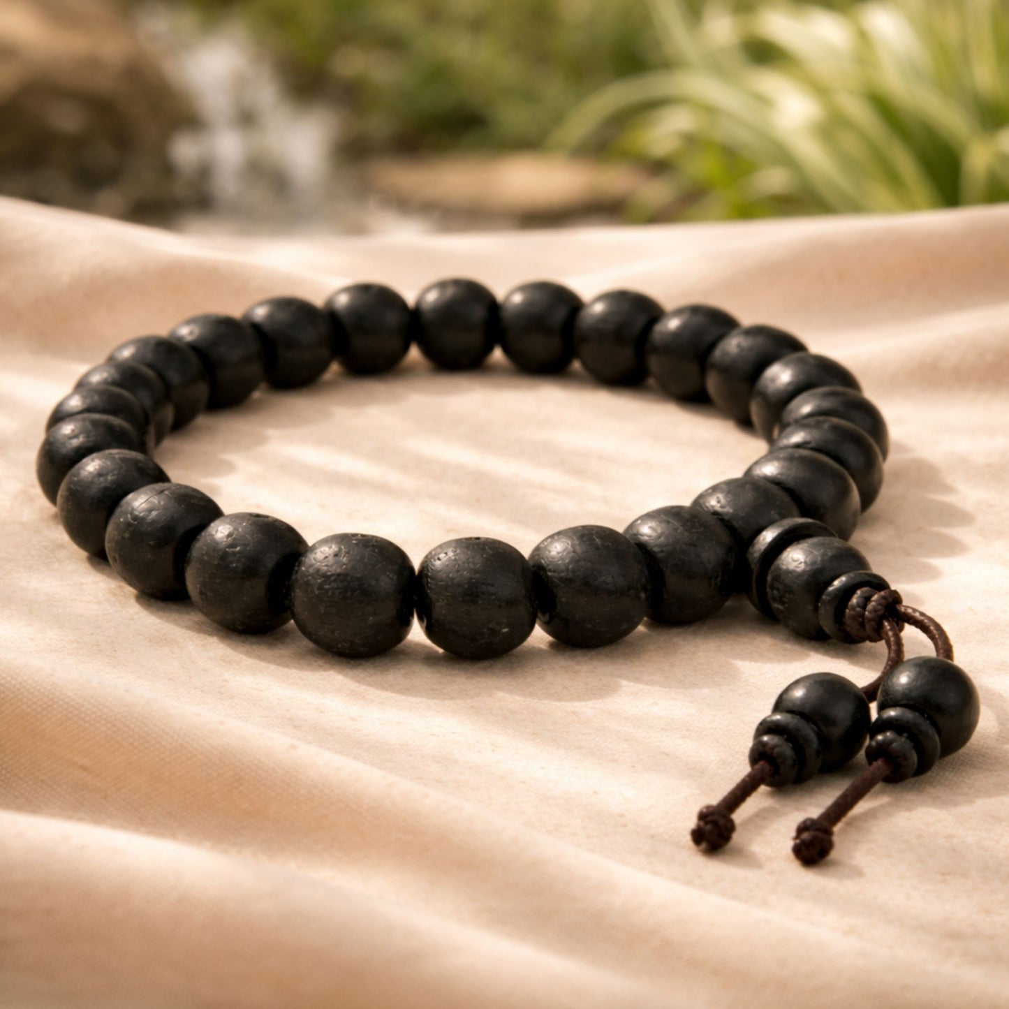 Karungali Bracelet with Knot – Powerful Protection, Healing & Energy Balance