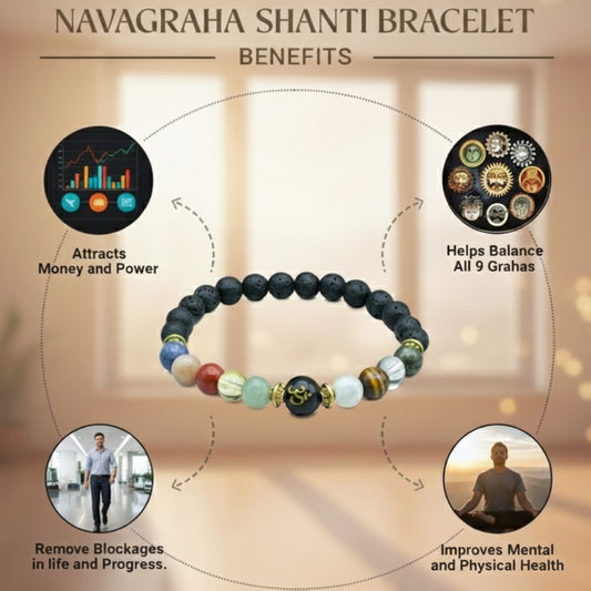 Nav Grah Bracelet – Balance Nine Planets, Remove Doshas & Attract Positive Energy