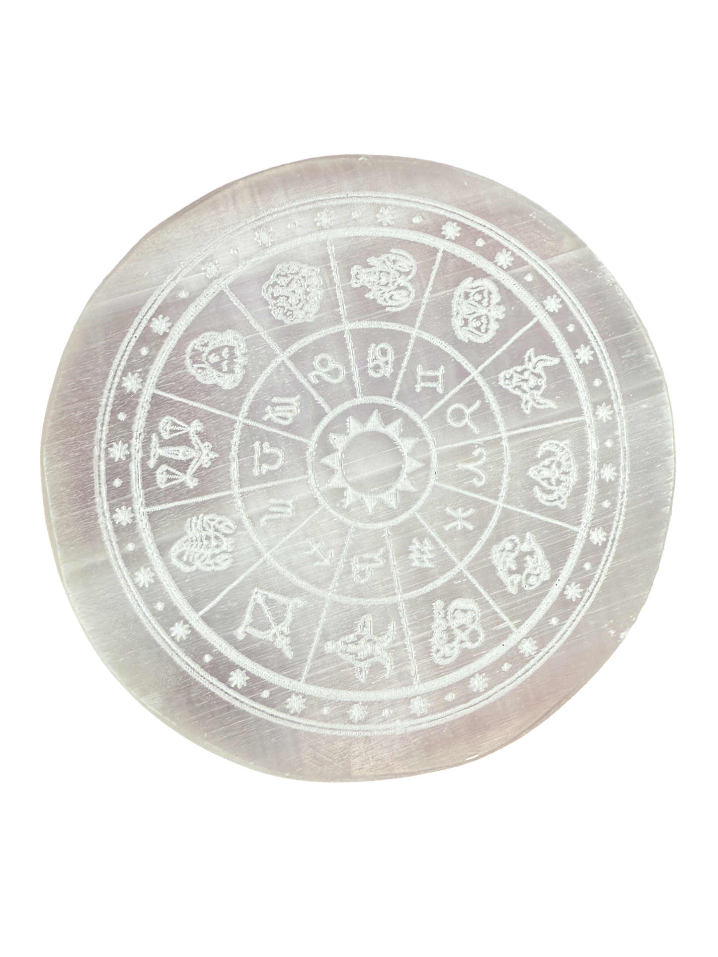 Dhanyog bracelet with selenite plate