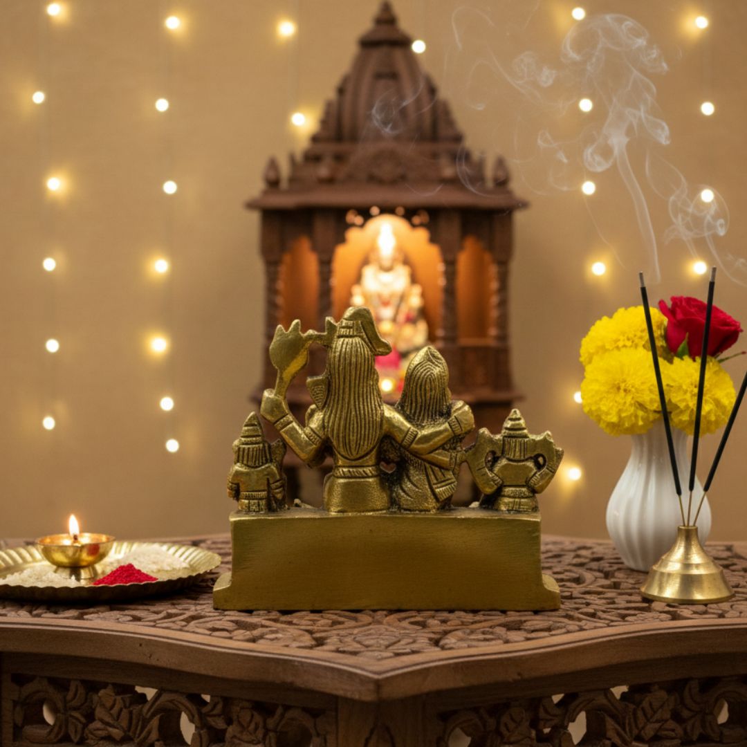 Shiv Parivar – Divine Family of Lord Shiva for Peace, Prosperity & Protection