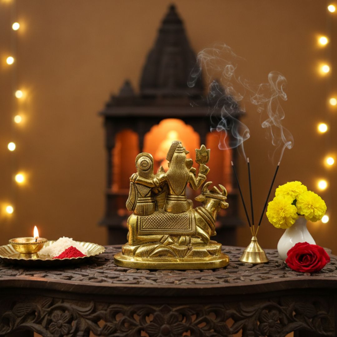 Shiv Parivar – Lord Shiva Family Idol for Peace, Protection & Family Harmony