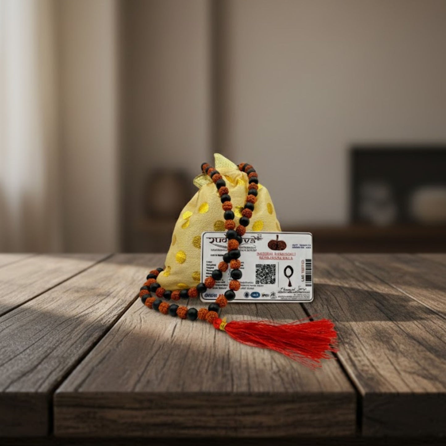 Karungali Rudraksh Mala – Divine Protection, Healing & Spiritual Power