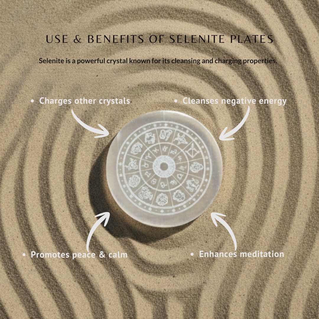 Amethyst Bracelet & Selenite Charging Plate