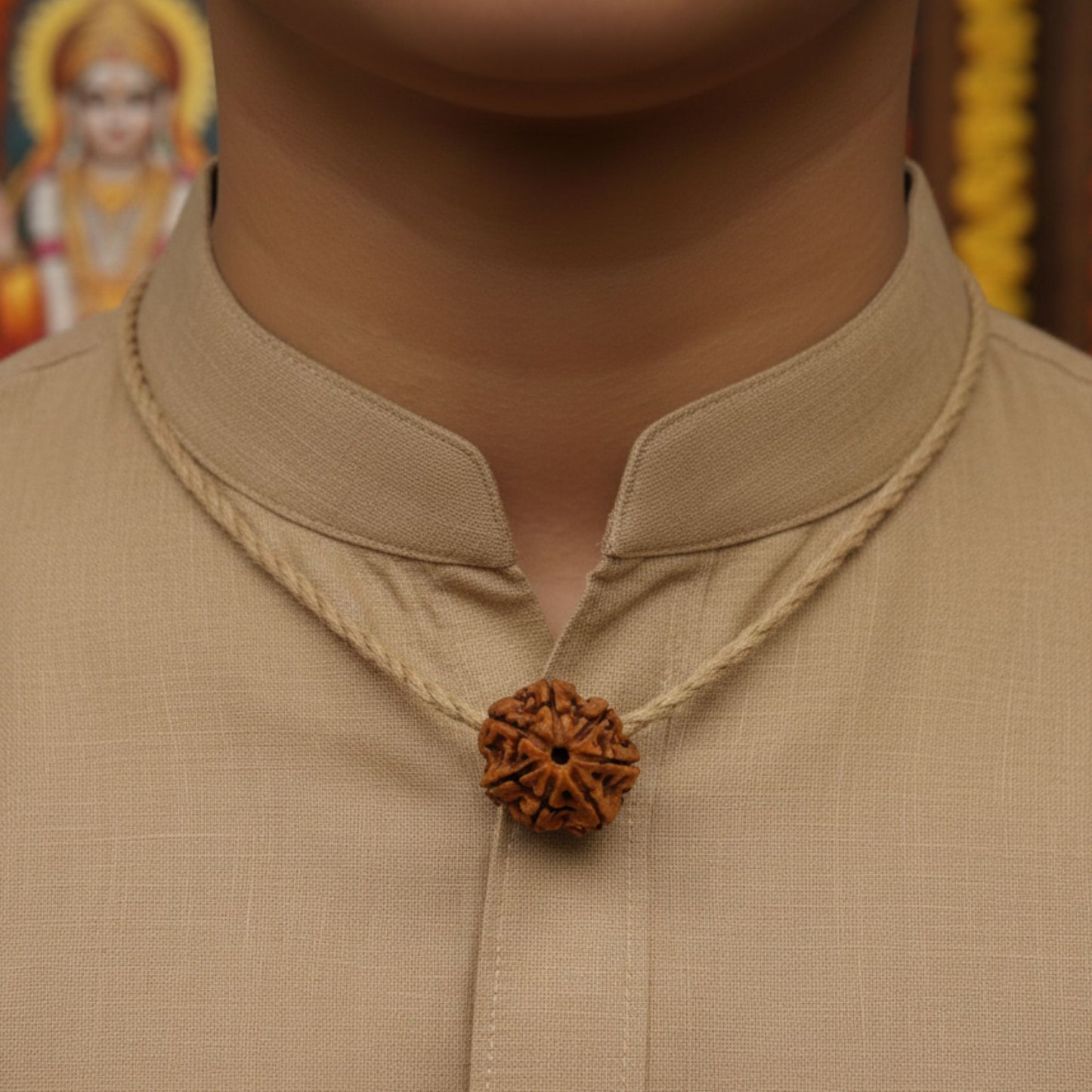 7 Mukhi Rudraksha (22mm) – Original Saat Mukhi for Wealth, Stability & Prosperity