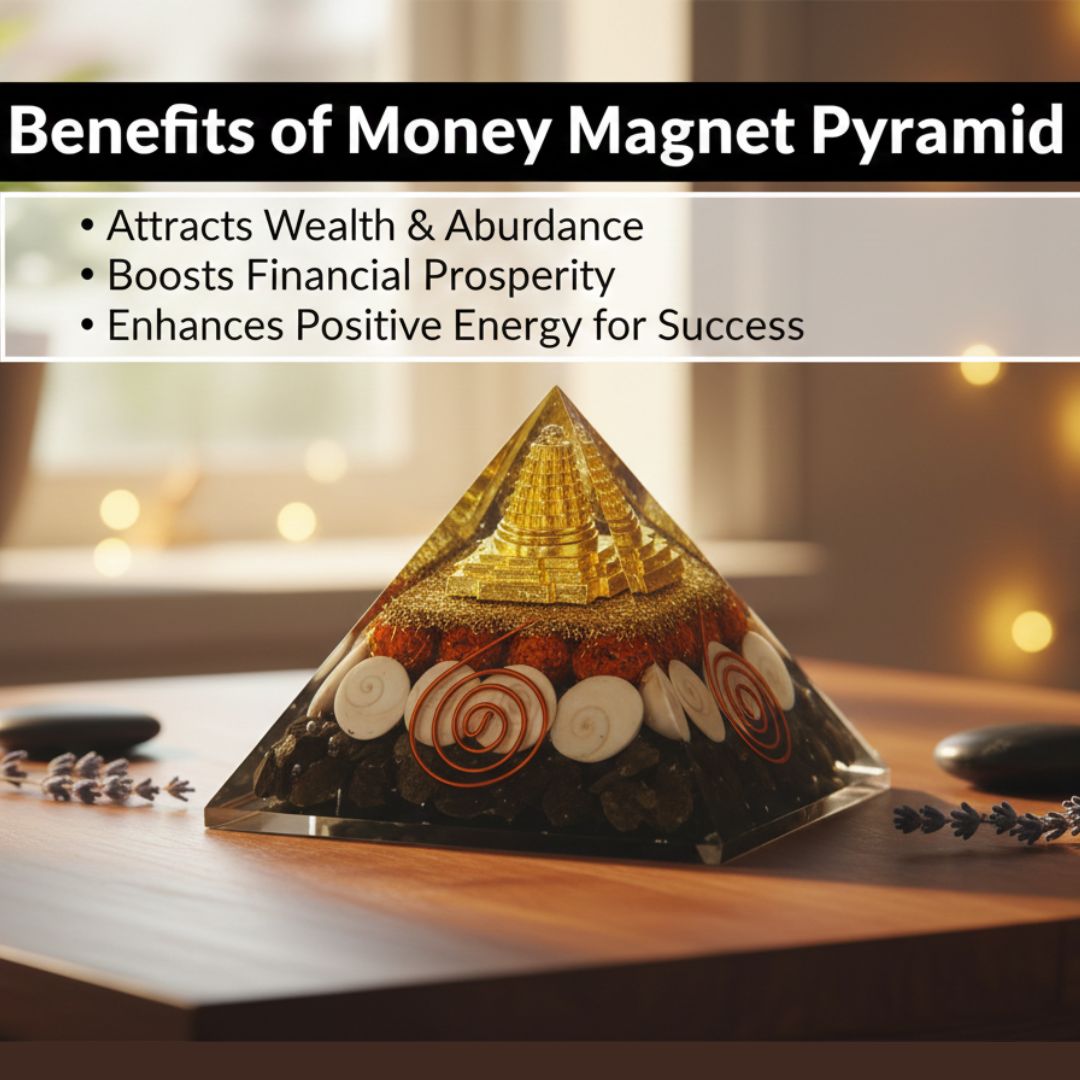 Money Magnet Pyramid – Attract Wealth, Prosperity & Financial Growth