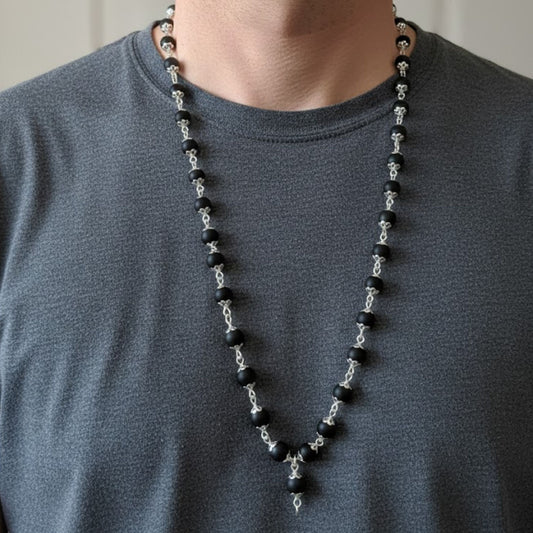 Karungali GS Cap Mala – Powerful Protection, Healing & Spiritual Energy