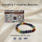 7 Chakra Healing Bracelet – Energy Balance & Spiritual Wellness Bracelet