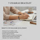 7 Chakra Healing Bracelet – Energy Balance & Spiritual Wellness Bracelet
